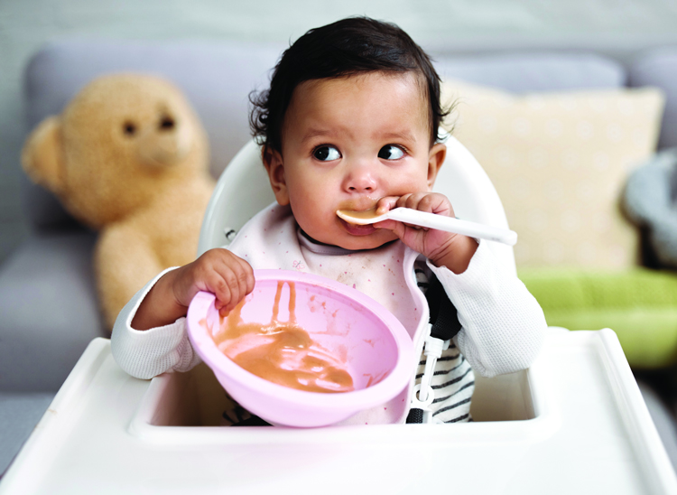 Baby Eating