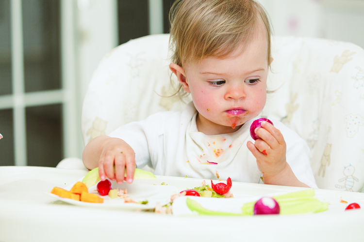 child eating